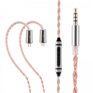 OEM Upgrade Silver Audio Cable căşti cu căşti